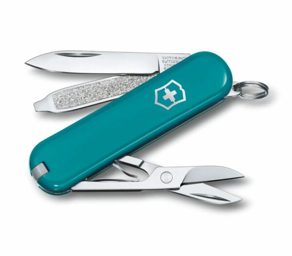 Couteau Suisse Victorinox Classic SD Turquoise Montain Lake 58mm