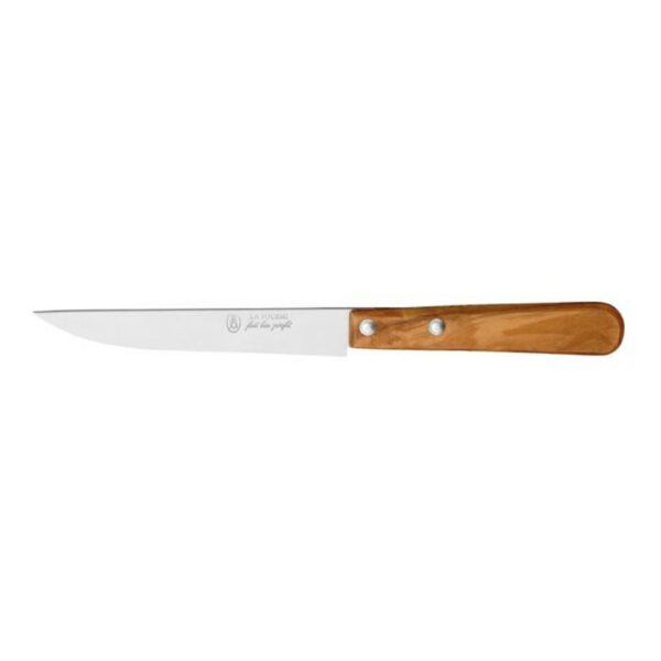 Couteau à steak lisse olivier La Fourmi