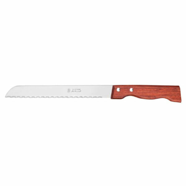 Couteau à pain La Fourmi 17,5cm bois Bubinga