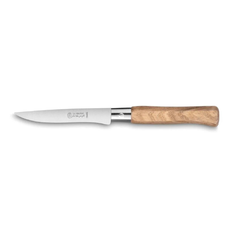 Couteau à steak Country chêne lisse La Fourmi - coutellerie