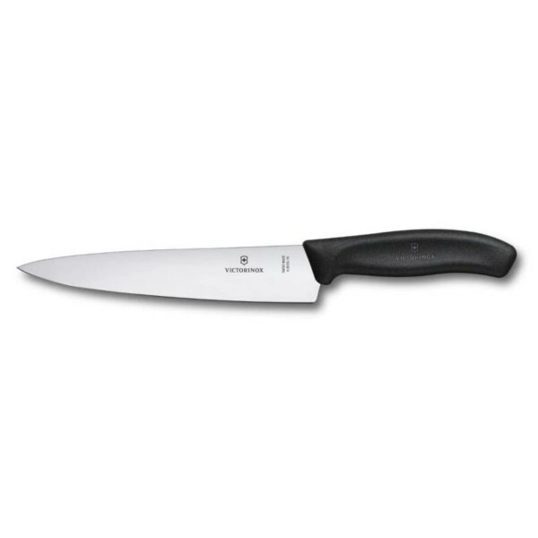 Couteau à découper 19cm noir Victorinox Swiss Classic