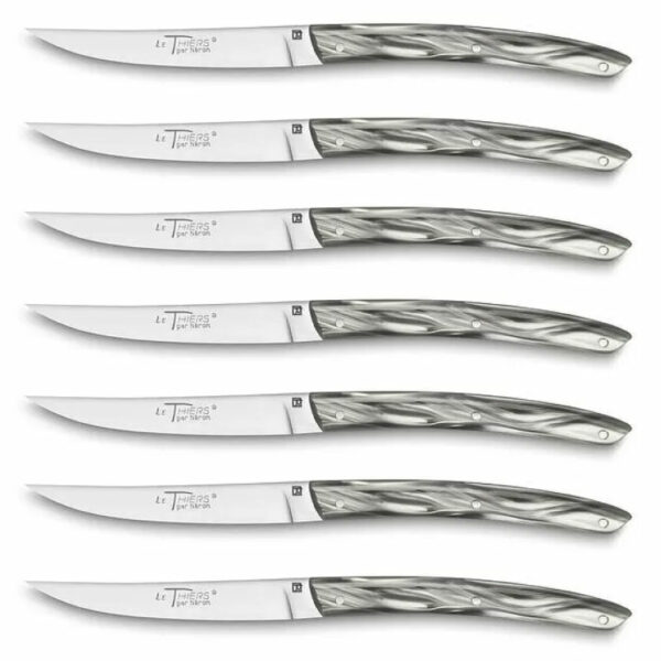Coffret 6 couteaux de table gris Le Thiers par Néron