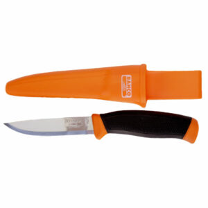 Couteau Mora orange lame inox 10cm par Bahco