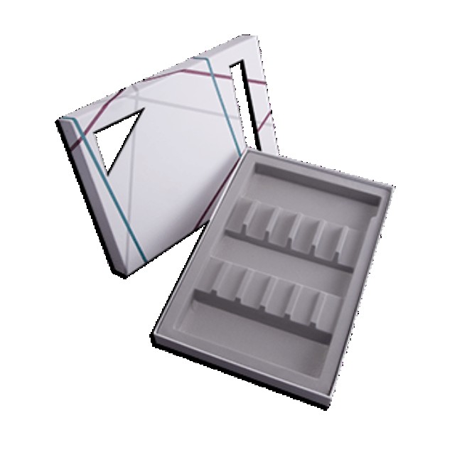 Coffret rayure vide pour 6 couteaux de table / steak