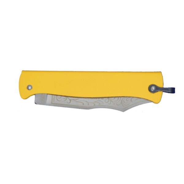 Couteau Douk-Douk jaune grand modèle inox