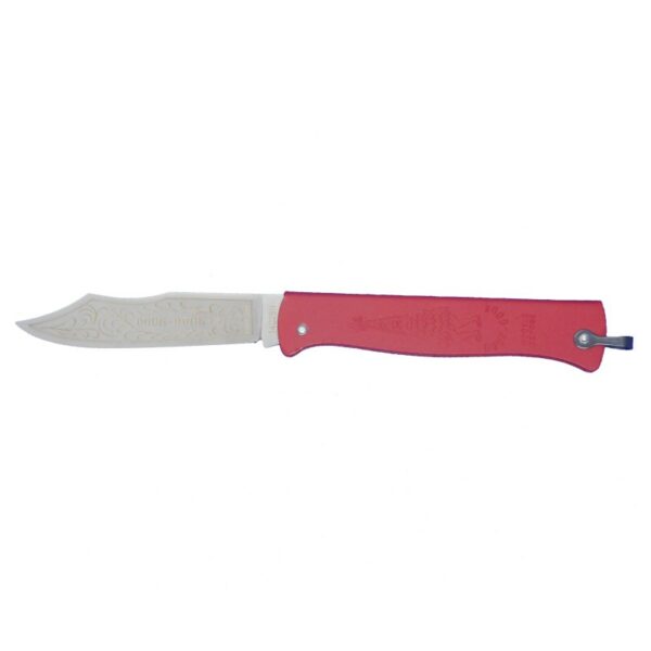 Couteau Douk-Douk rouge grand modèle inox